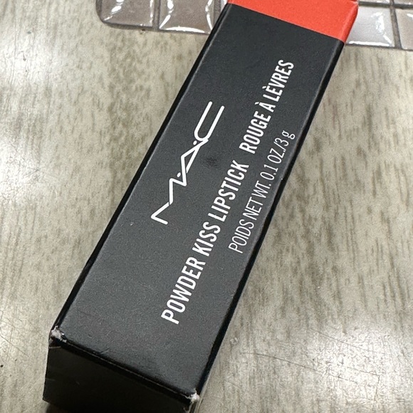 BRAND NEW MAC POWDER KISS LIPSTICK MANDARIN O 908 ❤️❤️❤️ - Picture 10 of 10